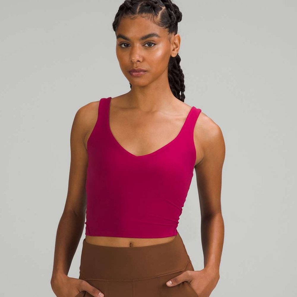 Lululemon Align Tank Top in Pomegranate